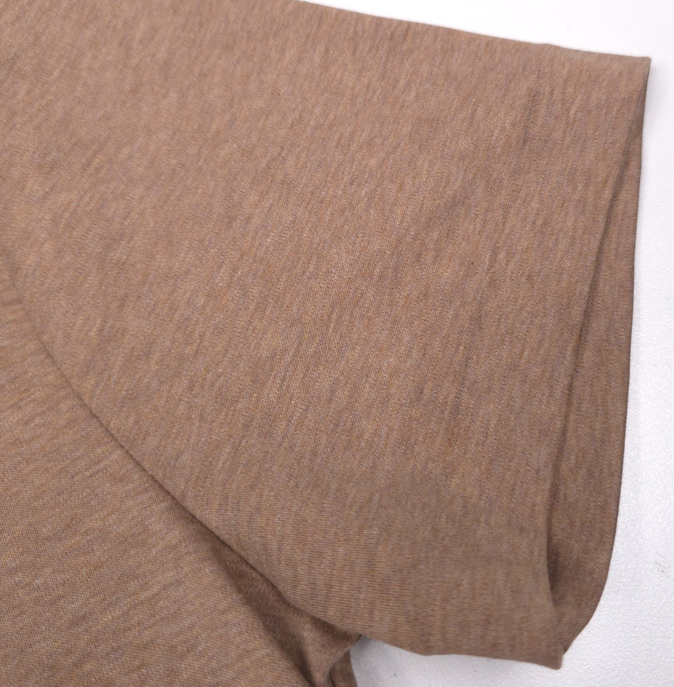 Polo Ralph Lauren Soft Cotton T-Shirt Men Medium Custom Slim Beige Cloud Heather