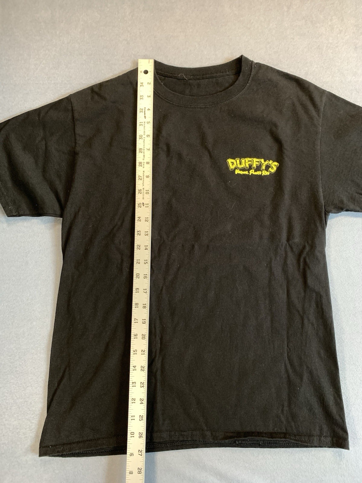 Costa Rica Pura Vida Iguana T-Shirt Black Souvenir Tourist Mens Sz Medium