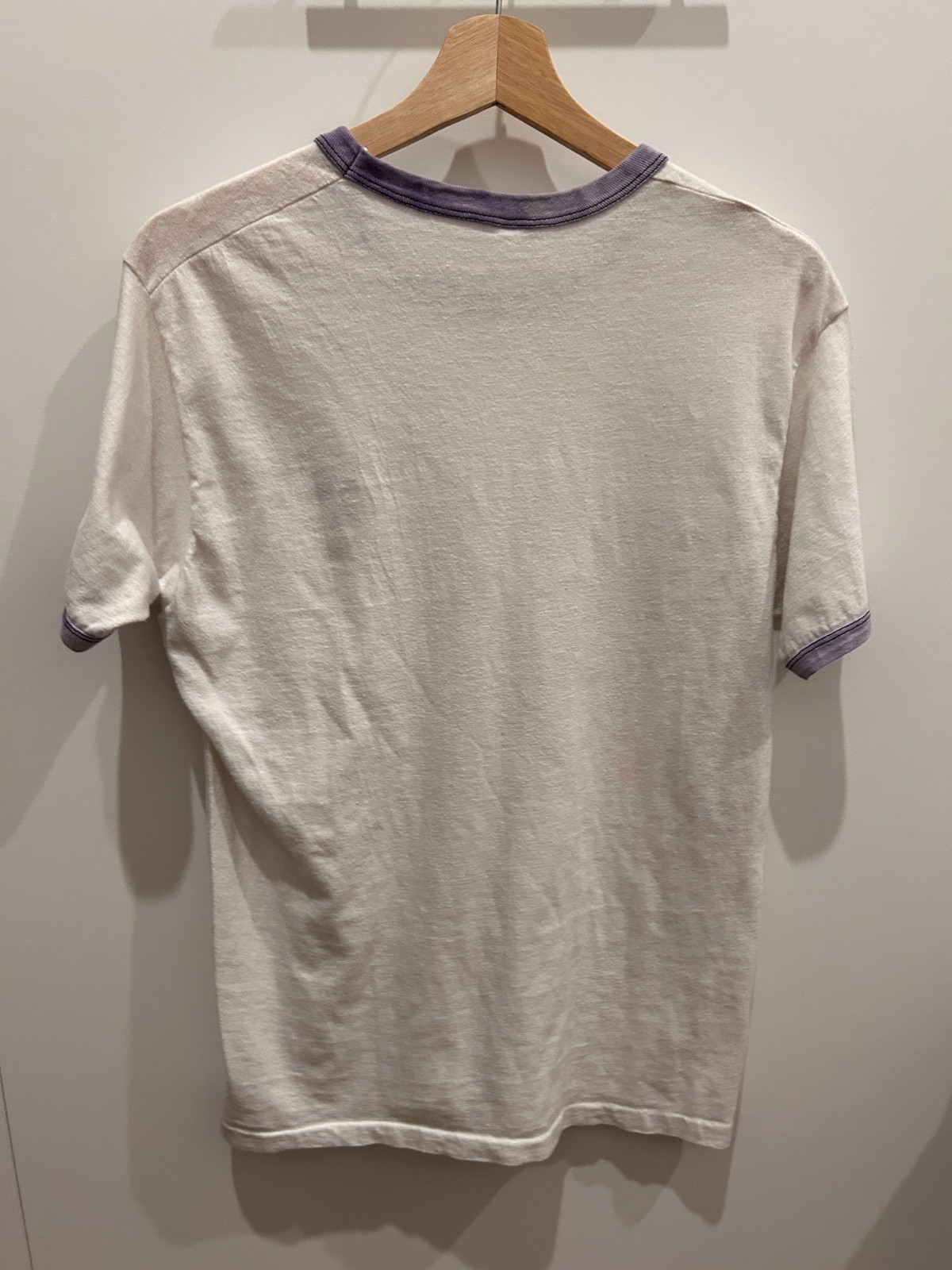 Vintage YMCA Ringer T Shirt – 70s – Aquatic Director – Size L