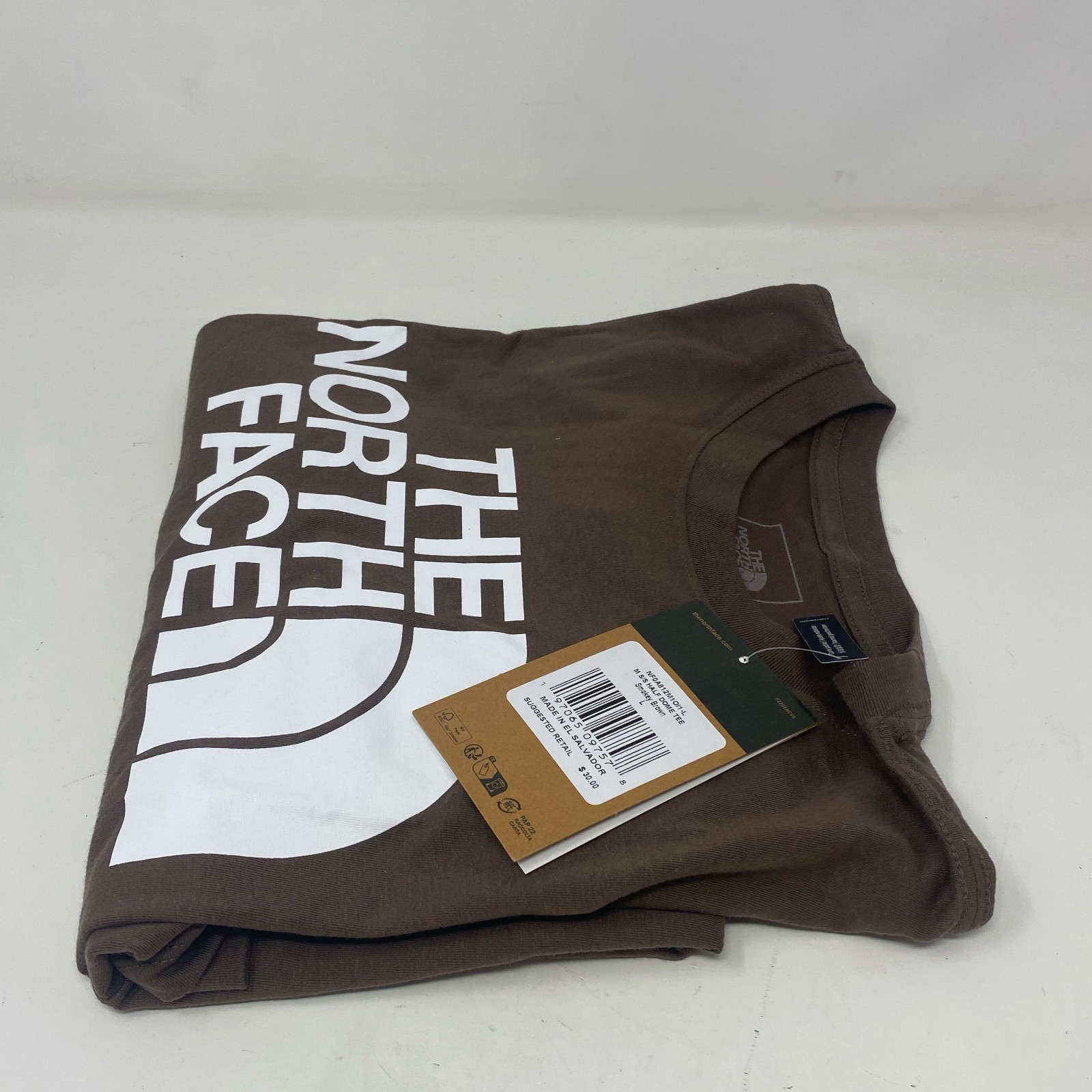 The North Face Men’s Core Half Dome Tee Smokey Brown L