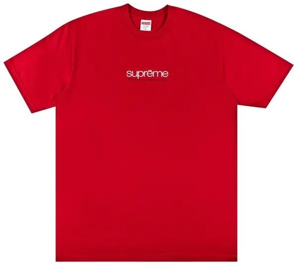 SUPREME New York City Five Boroughs Medium Red T-Shirt | SS21