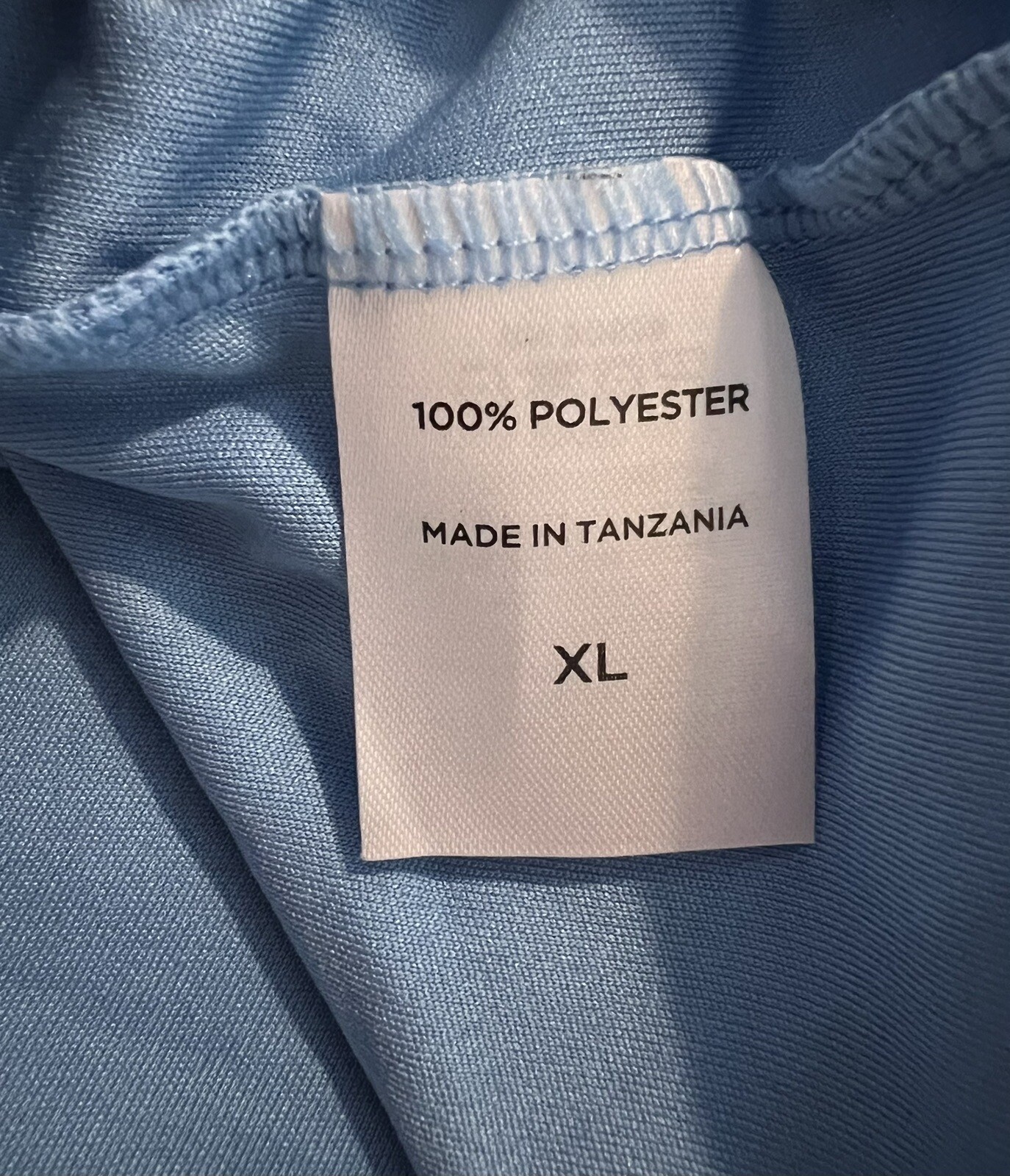 Sport-Tek Adult Short Sleeve T-Shirt Blue Size XL