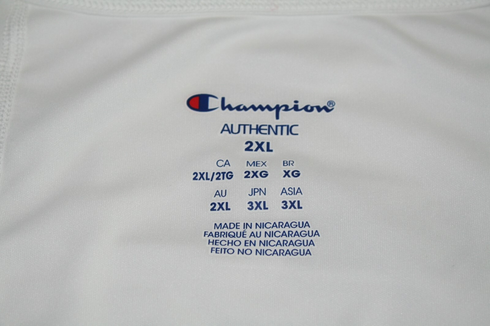 Champion Race Day Running Workout Singlet Mens Activewear White Tank Top ~2XL