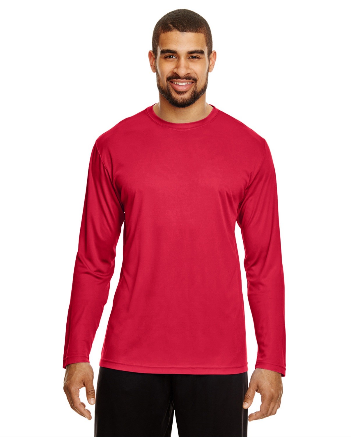 Team 365 TT11L Men’s Zone Performance Long Sleeve Tee Top T-Shirt – Small