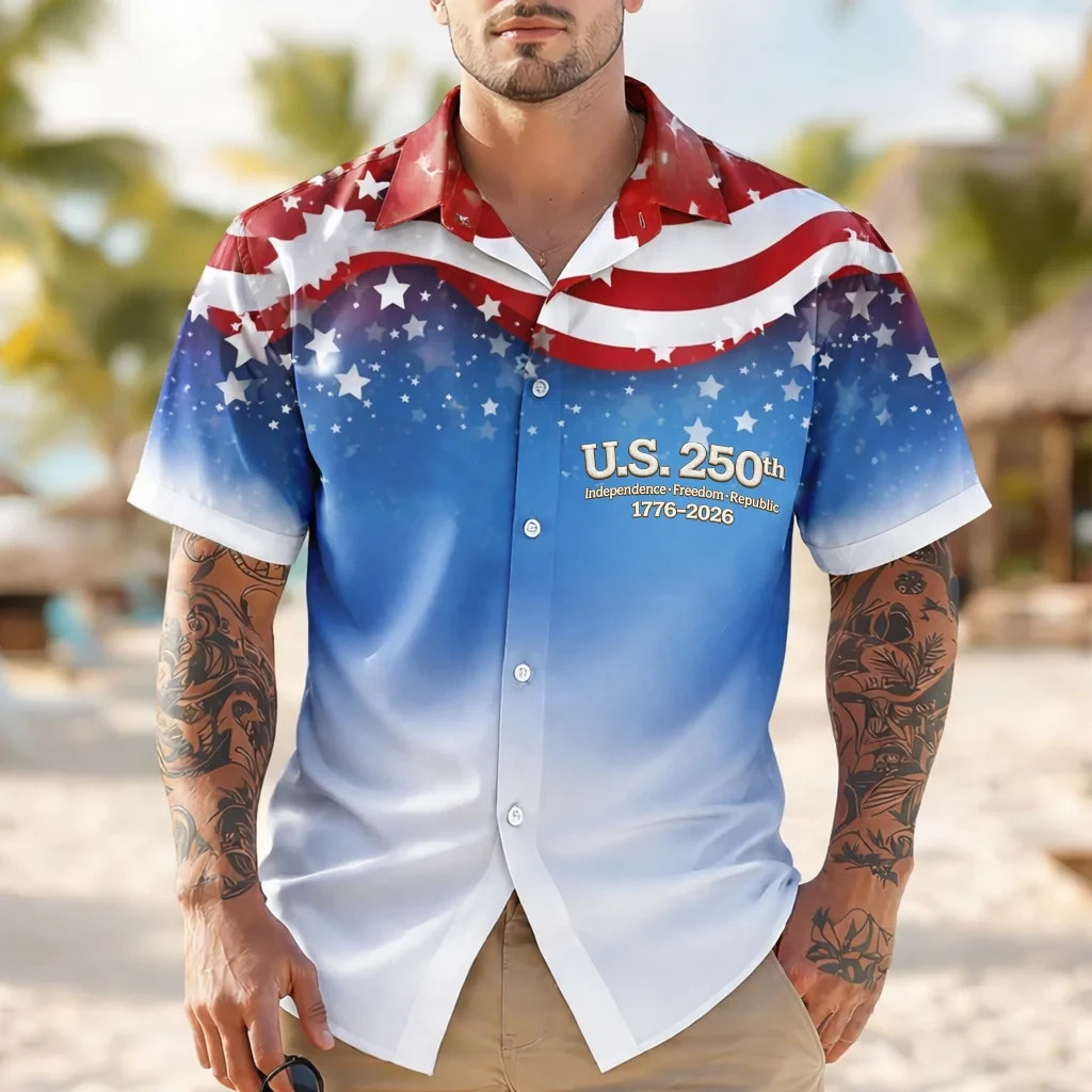 Bohemian Style – 3D Print Hawaiian Shirt – Adults & Youth