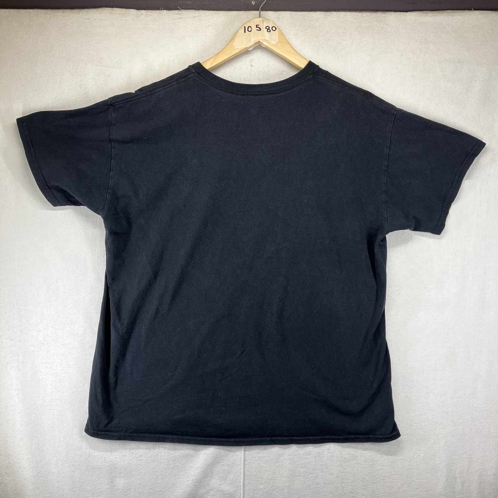 Stranger Things X Metallica Size M 100% Cotton Black Shirt Hellfire Club