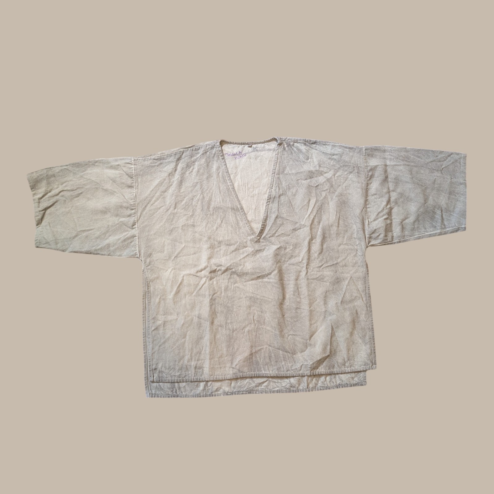 Size M – SUNDAY SERVICE SUPERBOWL 54/Miami KIMONO Short Sleeve Twill YEEZY