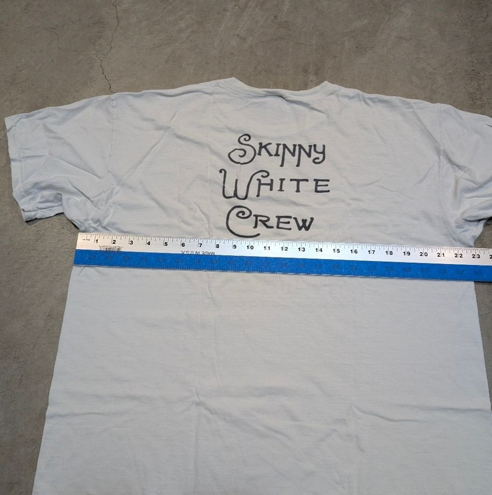 Y2K Fruit Of The Loom Men’s XL I Heart Skinny White Chick Shirt