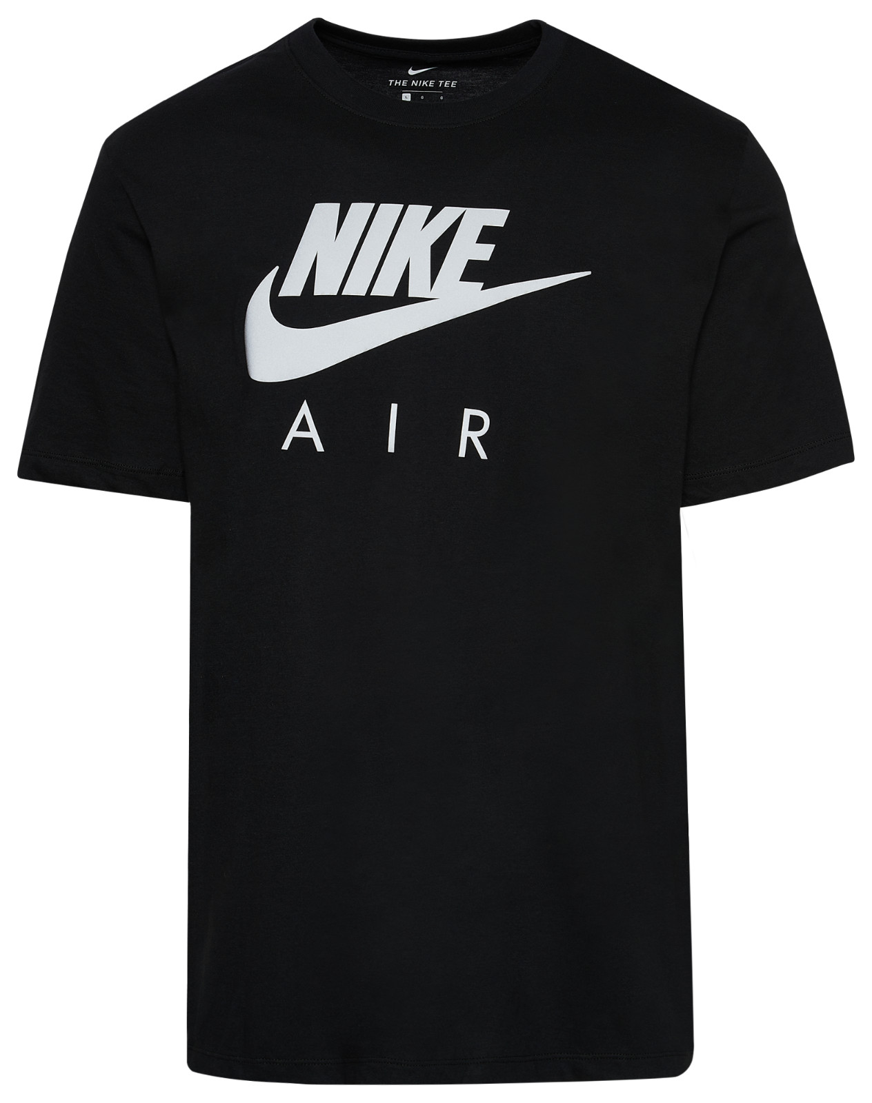 AUTHENTIC NIKE AIR REFLECTIVE BLACK/SILVER T-SHIRT 749528-001
