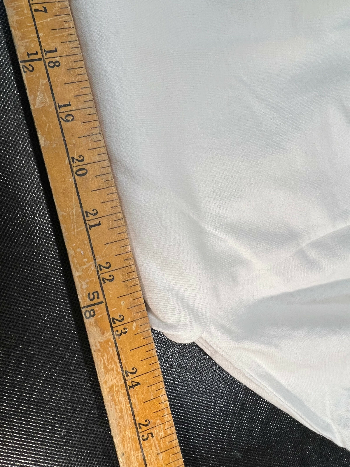 BLANK IMPACT Merchandising White & Black Ringer T-Shirt Size XL NOS