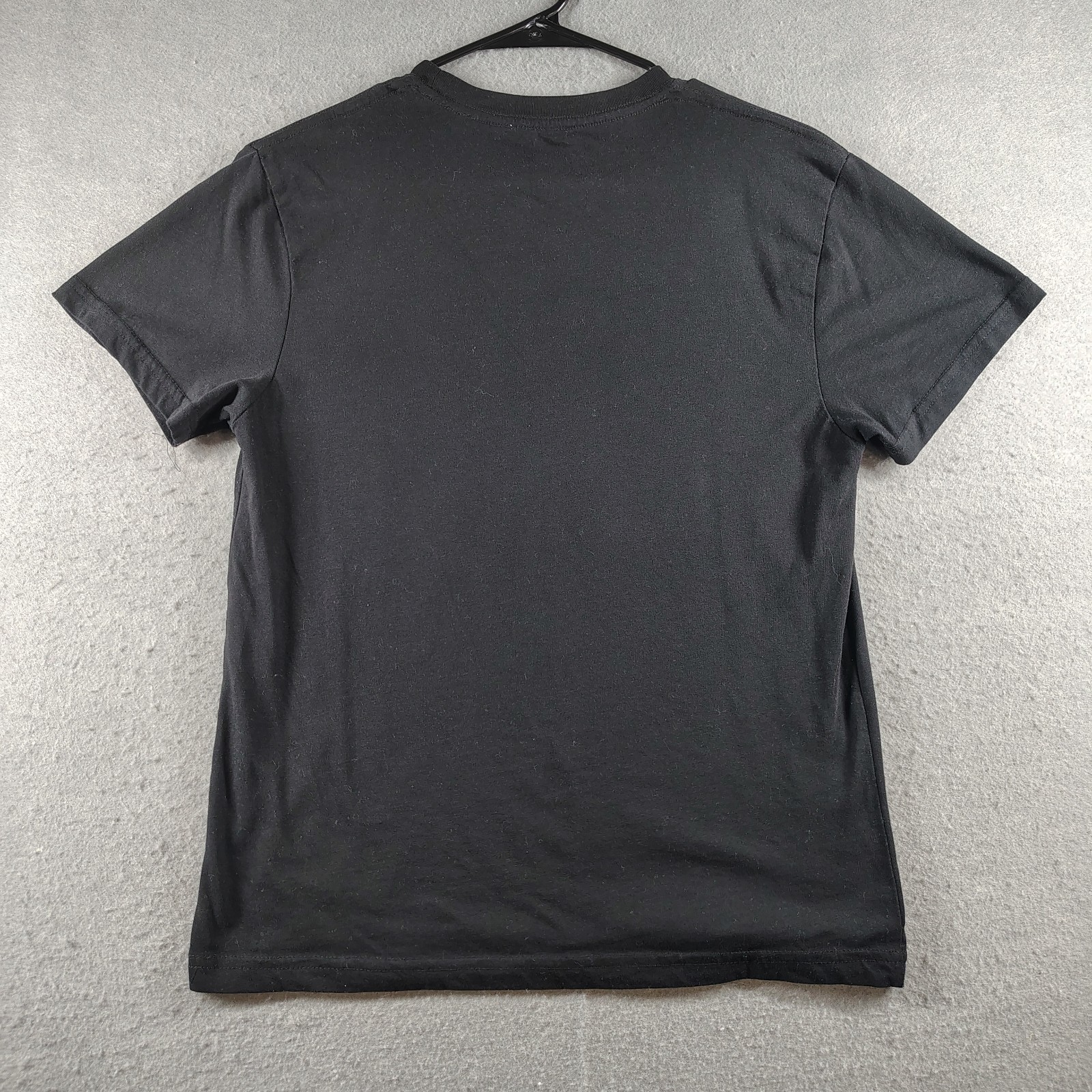 7 Eleven Mens S Black Slurpee Logo Graphic Tee Shirt Colorful Retro Design EUC