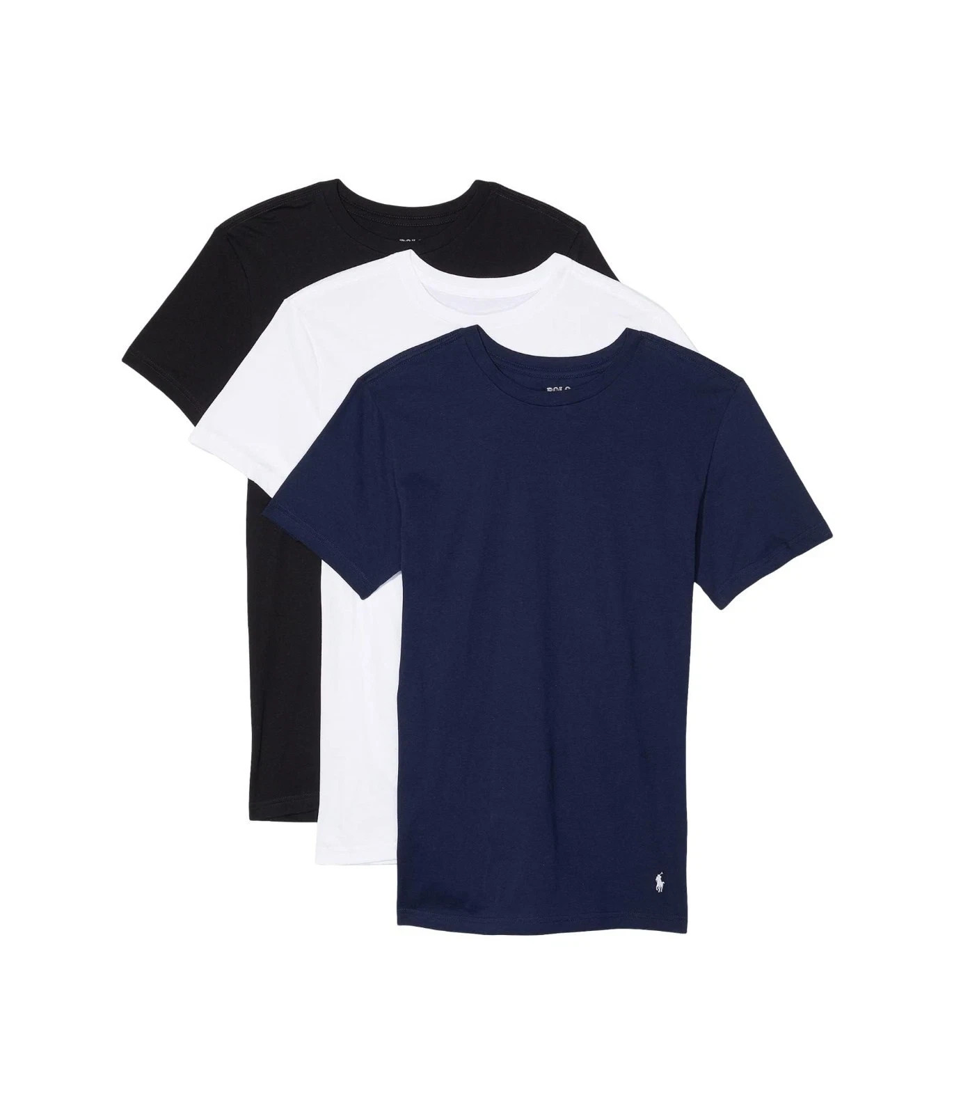 Polo Ralph Lauren Men’s Slim Fit W/ Wicking 3-Pack Crew Cotton Undershirts XL