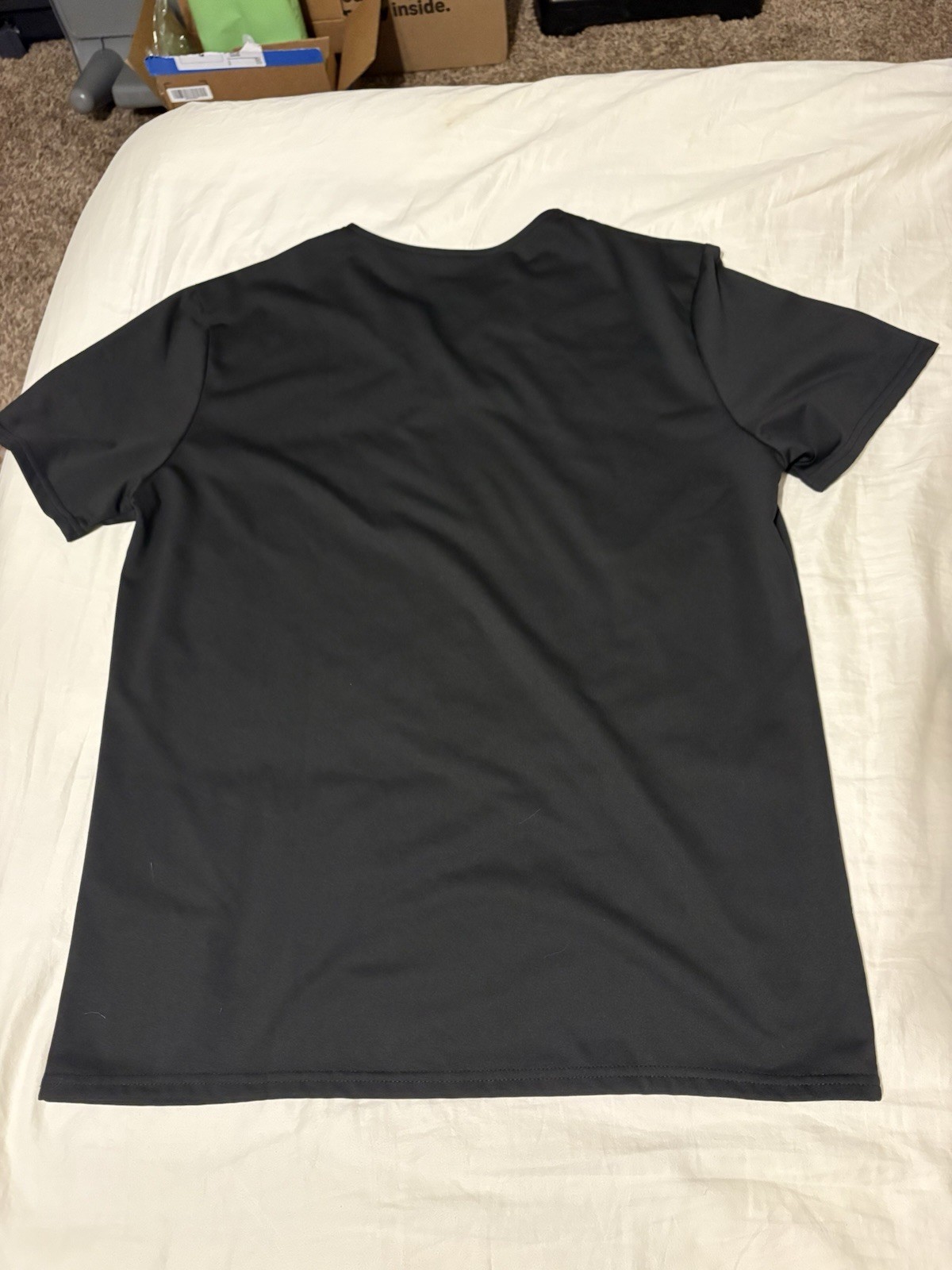 Mens Tee Shirts Casual V-Neck Short Sleeve Fitness T-Shirt Shirts