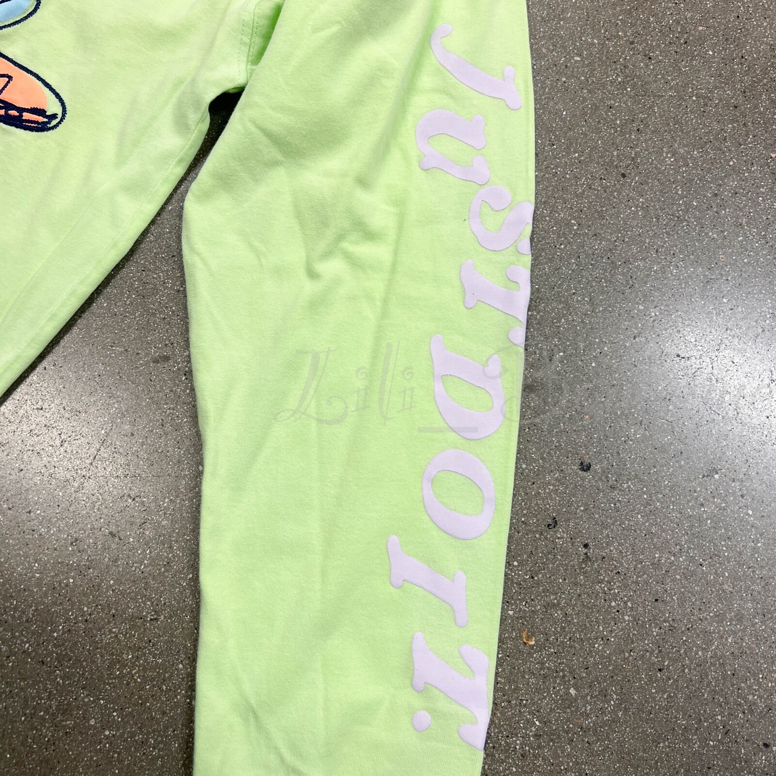 Nike Men’s Sportswear Max90 LongSleeve Cotton Tee Shirt DZ3080-383 Lime Size XXL