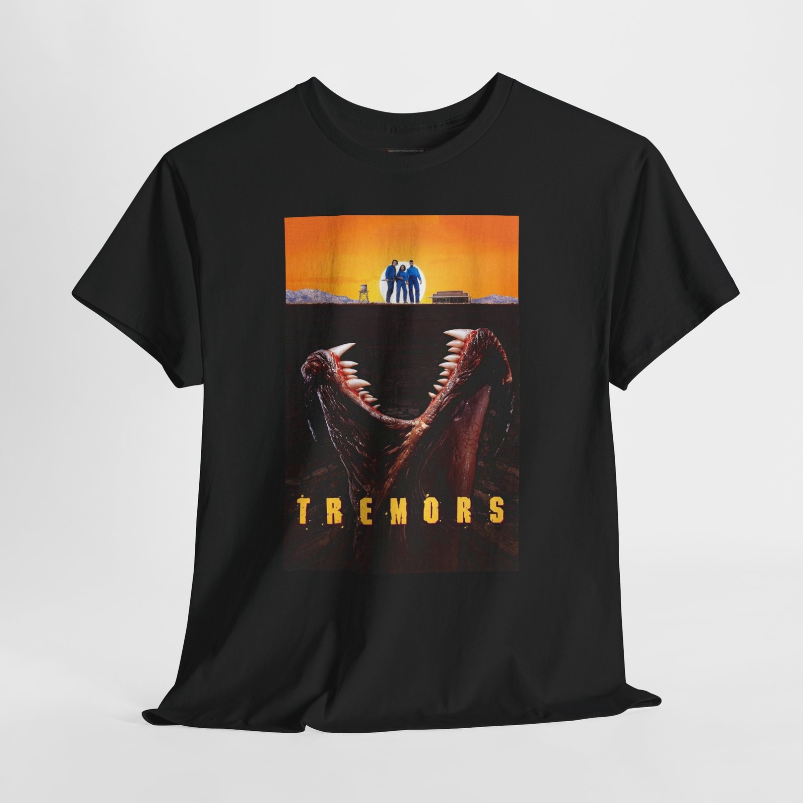 Tremors 1990 Retro Movie Poster Horror Unisex Graphic T-Shirt