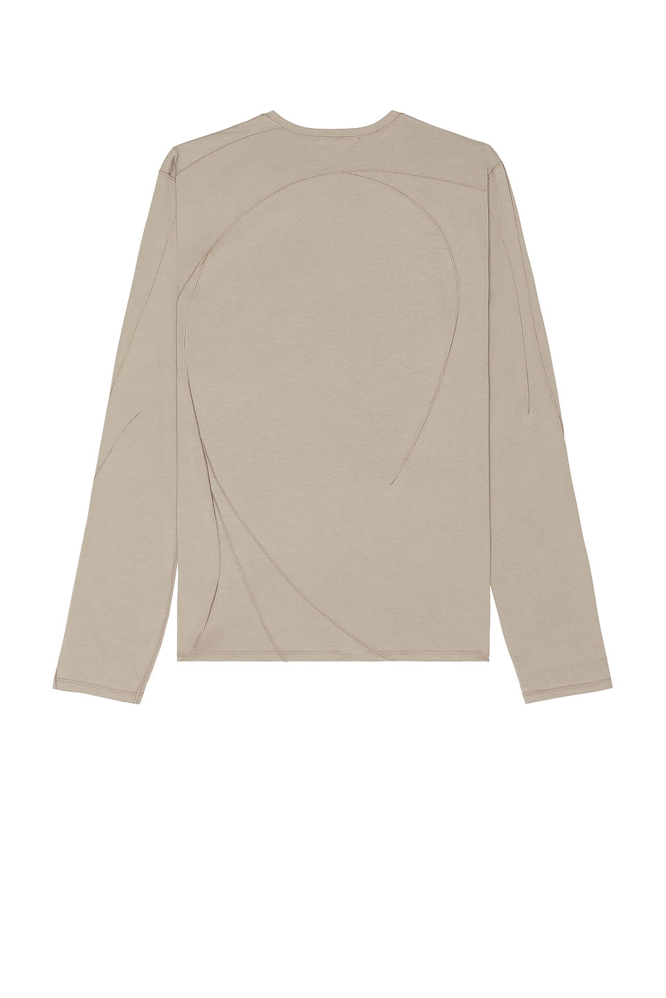 POST ARCHIVE FACTION (PAF) 7.0 Long Sleeve Center Top Warm Grey M NWT $471