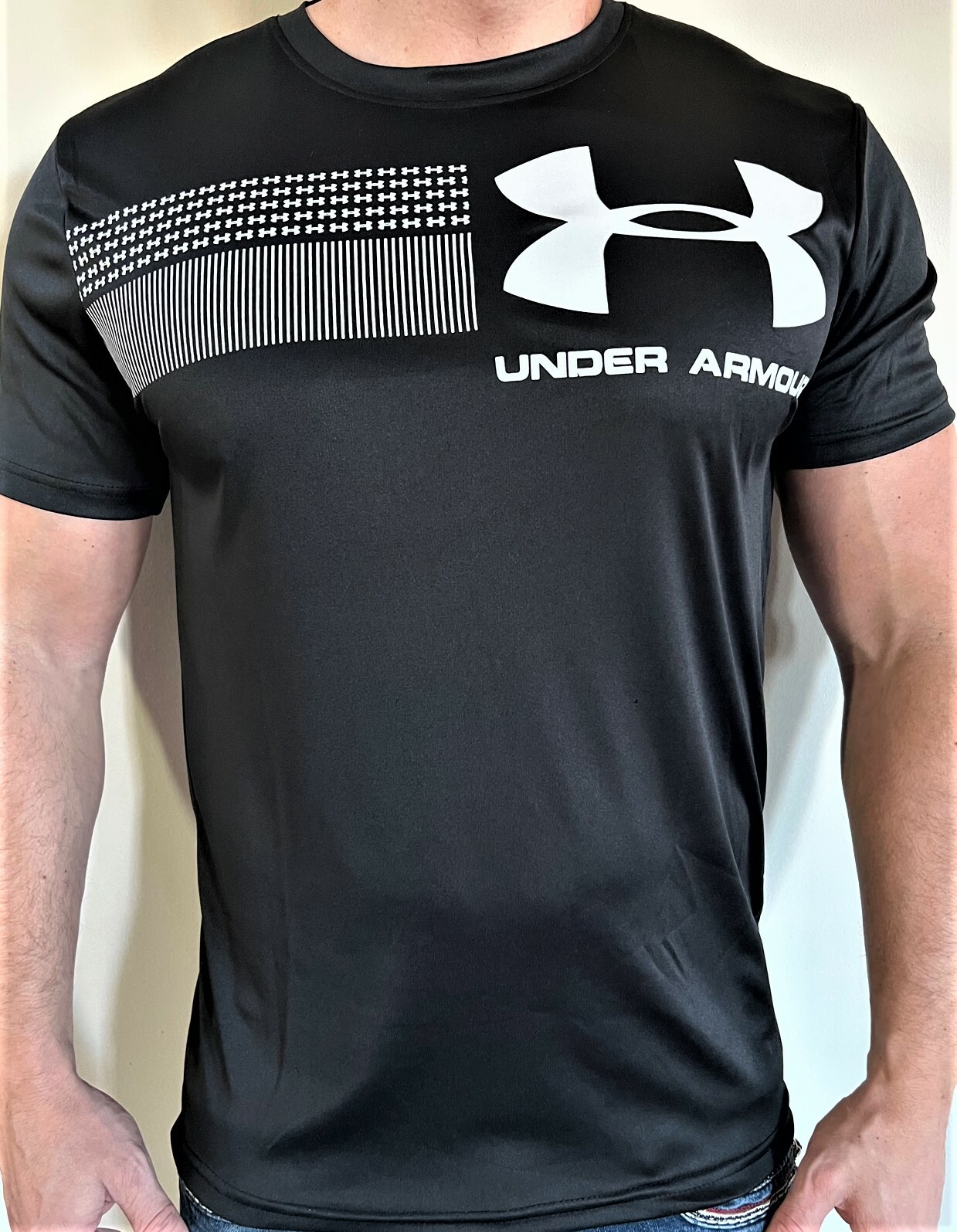 UA Under Armour Men’s Logo Tee Top Athletic Muscle Gym Shirt New With Tags