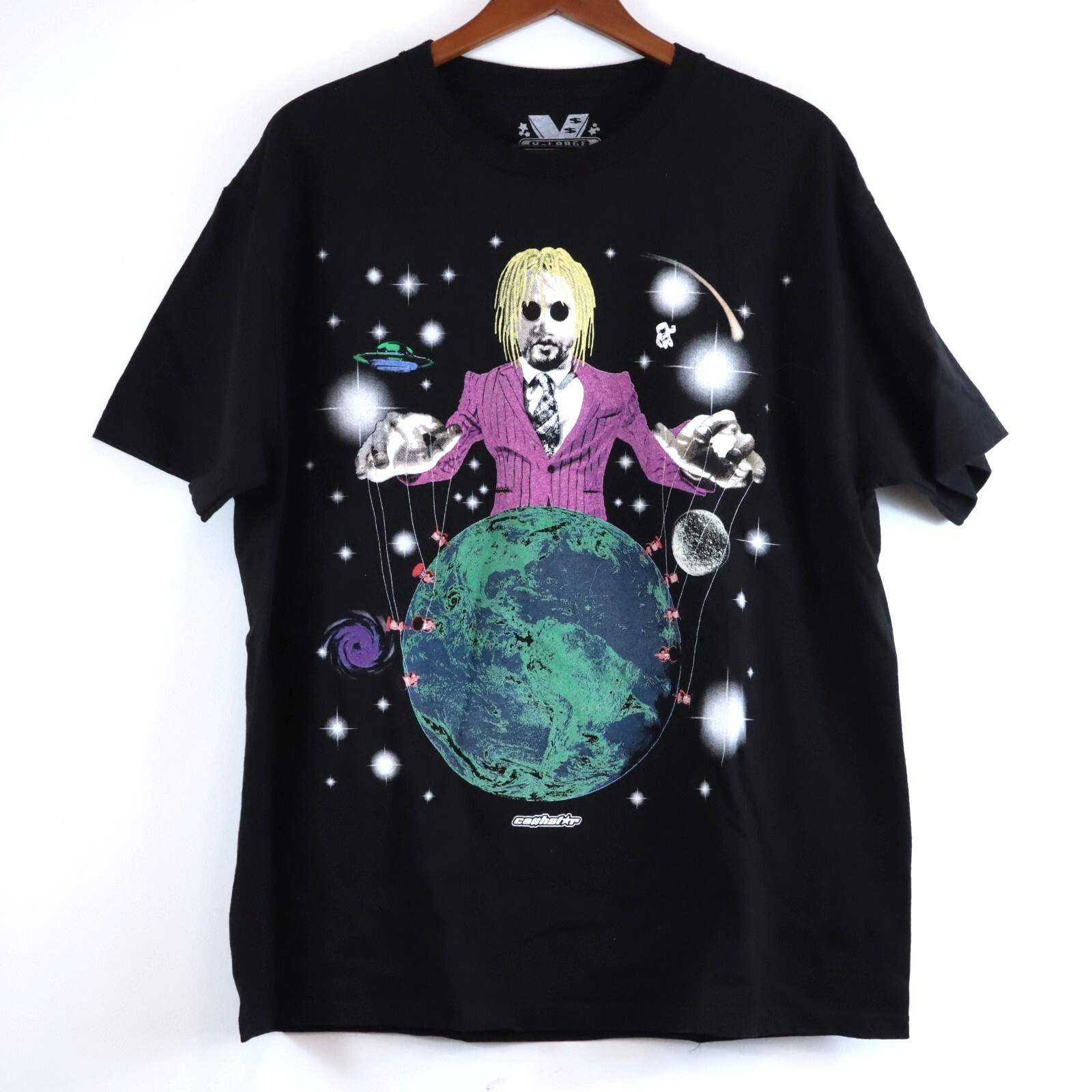 Sam Hyde Cash Star Puppet Master Global Presence Shirt Men’s XL RARE Limited