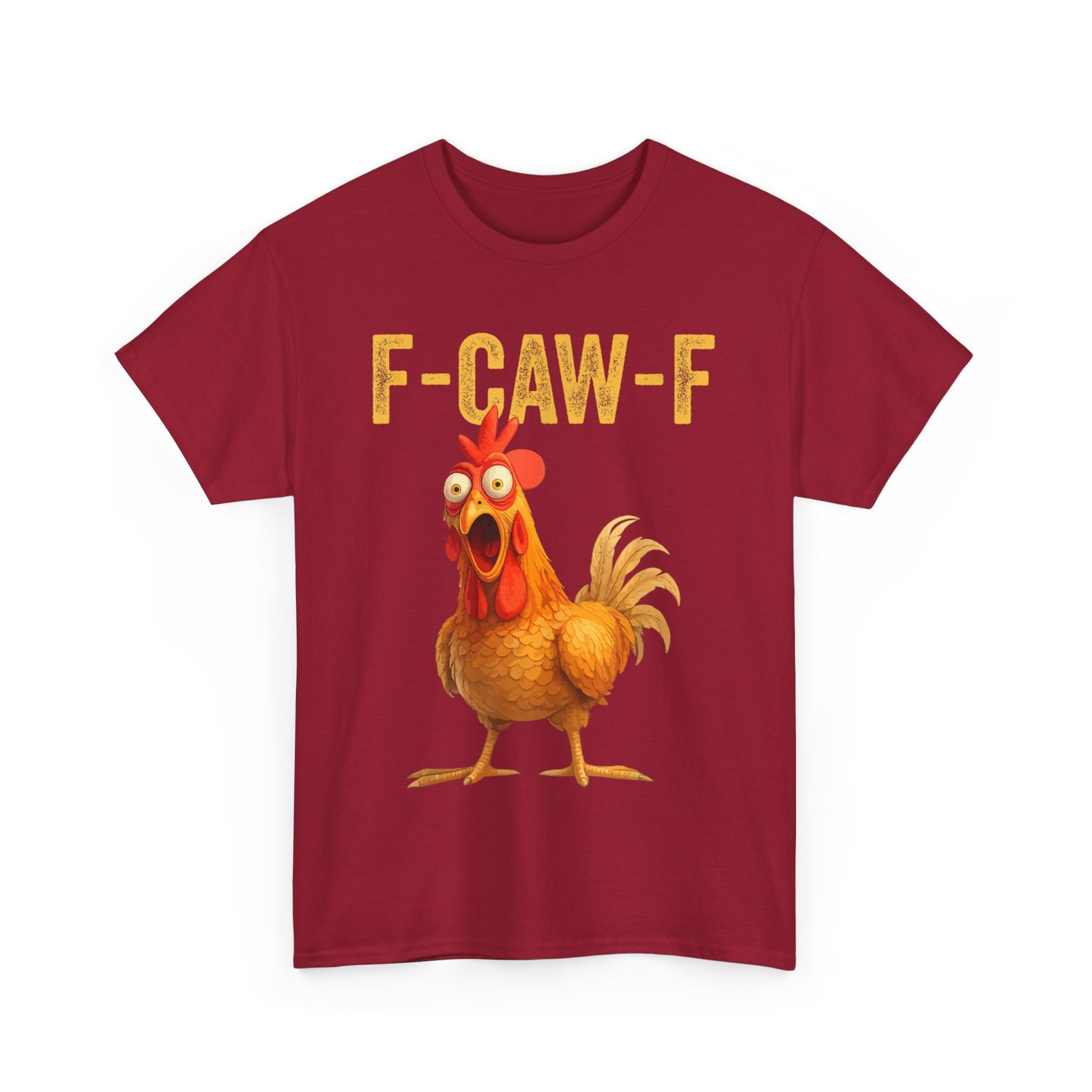 F-Caw-F Chicken T-Shirt, FCAWF Chicken Women Men Funny Shirt