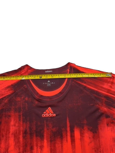 Adidas Men’s Red Adizero Running T-Shirt XL Short Sleeve Climate