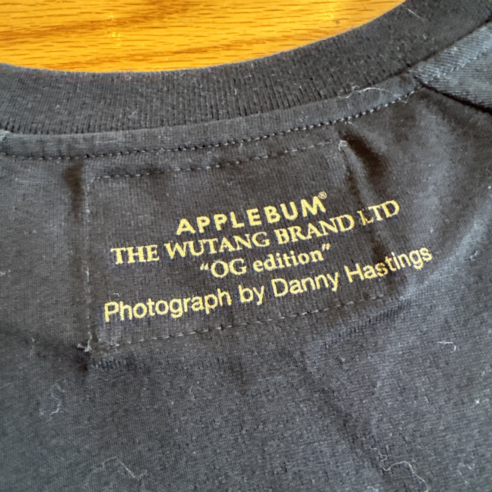 Applebum The Wutang Brand LTD “OG Edition” Photograph By Danny Hastings Medium