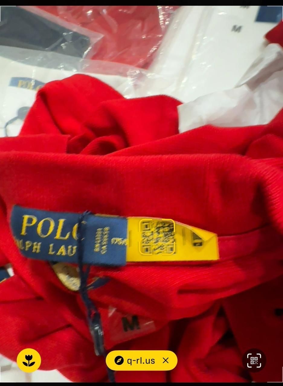 Polo Ralph Lauren Custom Fit Big Pony Mesh Polo Cotton Tshirts Navy color Medium