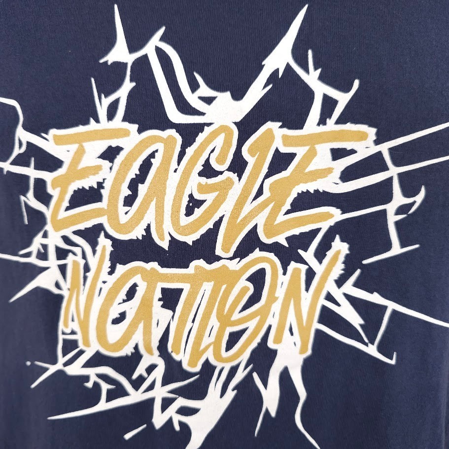 Lake Mead Eagles T Shirt Mens Size XS Blue Eagle Nation Christian Academy