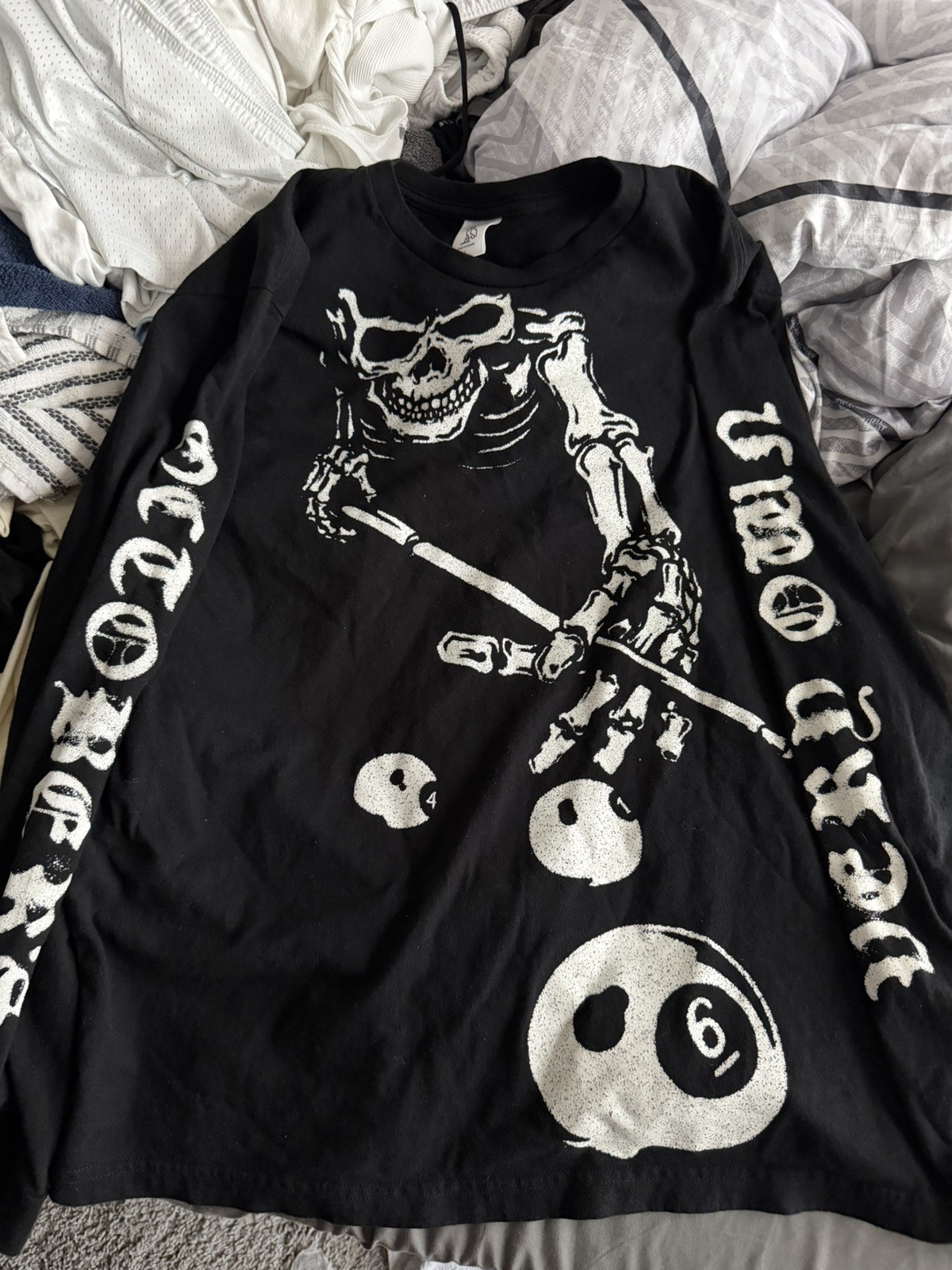 OVO Skeleton Longsleeve Shirt Size Large