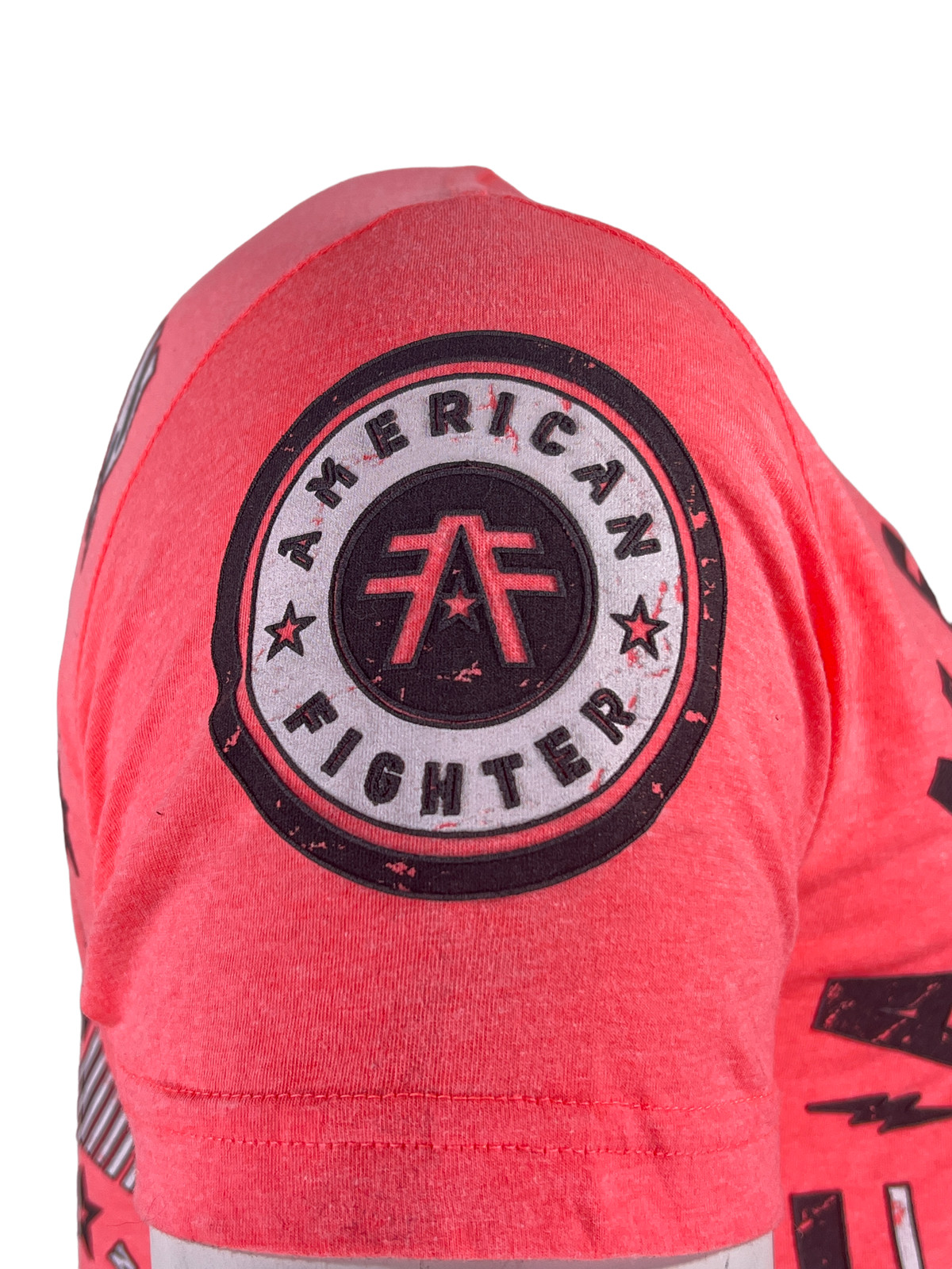American Fighter Men’s T-shirt GALLOWAY Athletic MMA Pink XS-4XL
