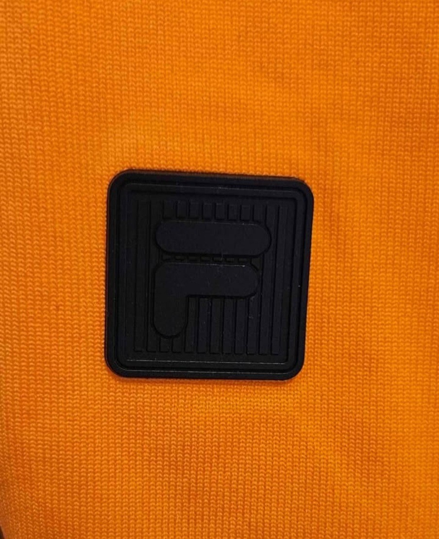 FILA Men`s Center Court Ace Seamless Tennis Crew Oriole Size Medium