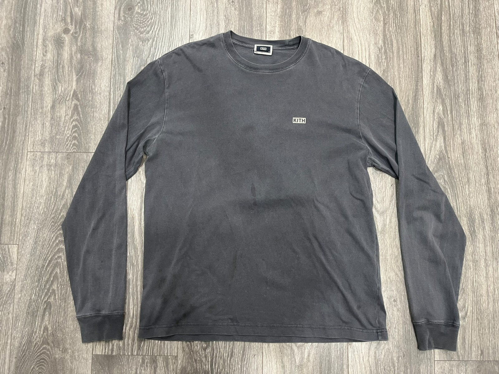 Kith Men’s Size Medium Grey Long Sleeve LAX Tee