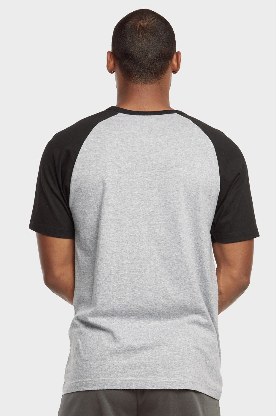 Raglan Baseball Tee-Shirt Premium Cotton Jersey Short Sleeve Men’s New Two Tone