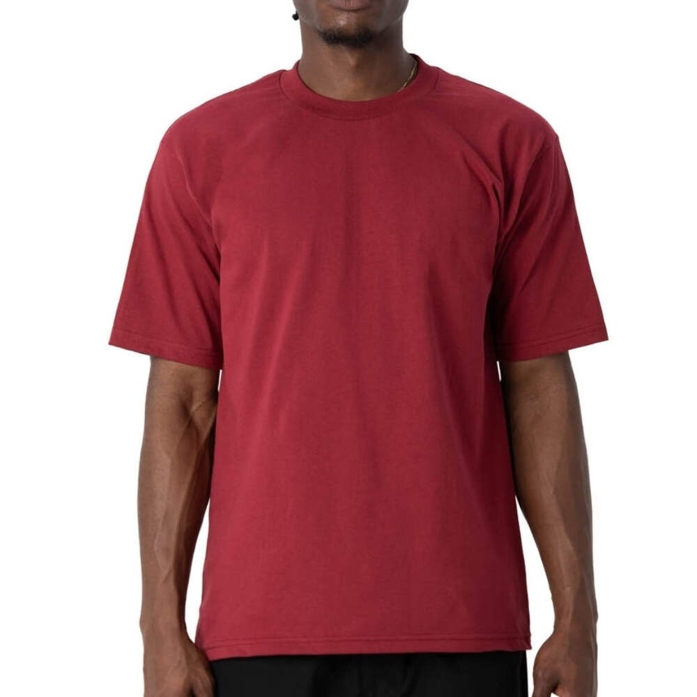 Pro Club Men’s Heavyweight Cotton Short Sleeve Crew Neck T-Shirt (More Colors)