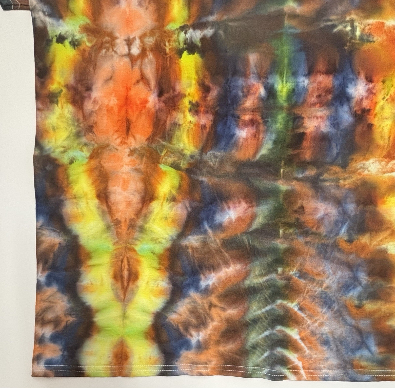Handmade Ice Tie Dye Adult T-Shirt Unisex Size XL Multicolored Gildan Tee NEW