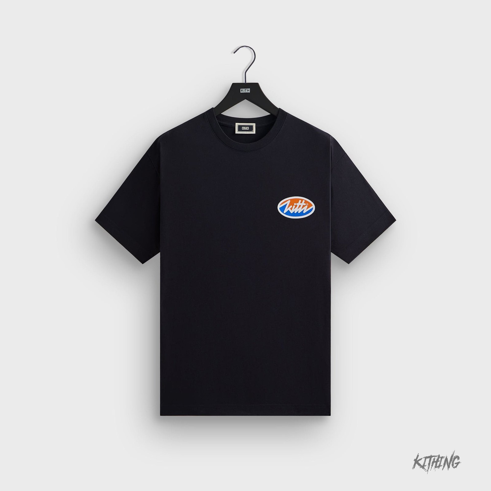 KITH 25SS Ellipse Logo Box Cotton Relaxed Tee Unisex