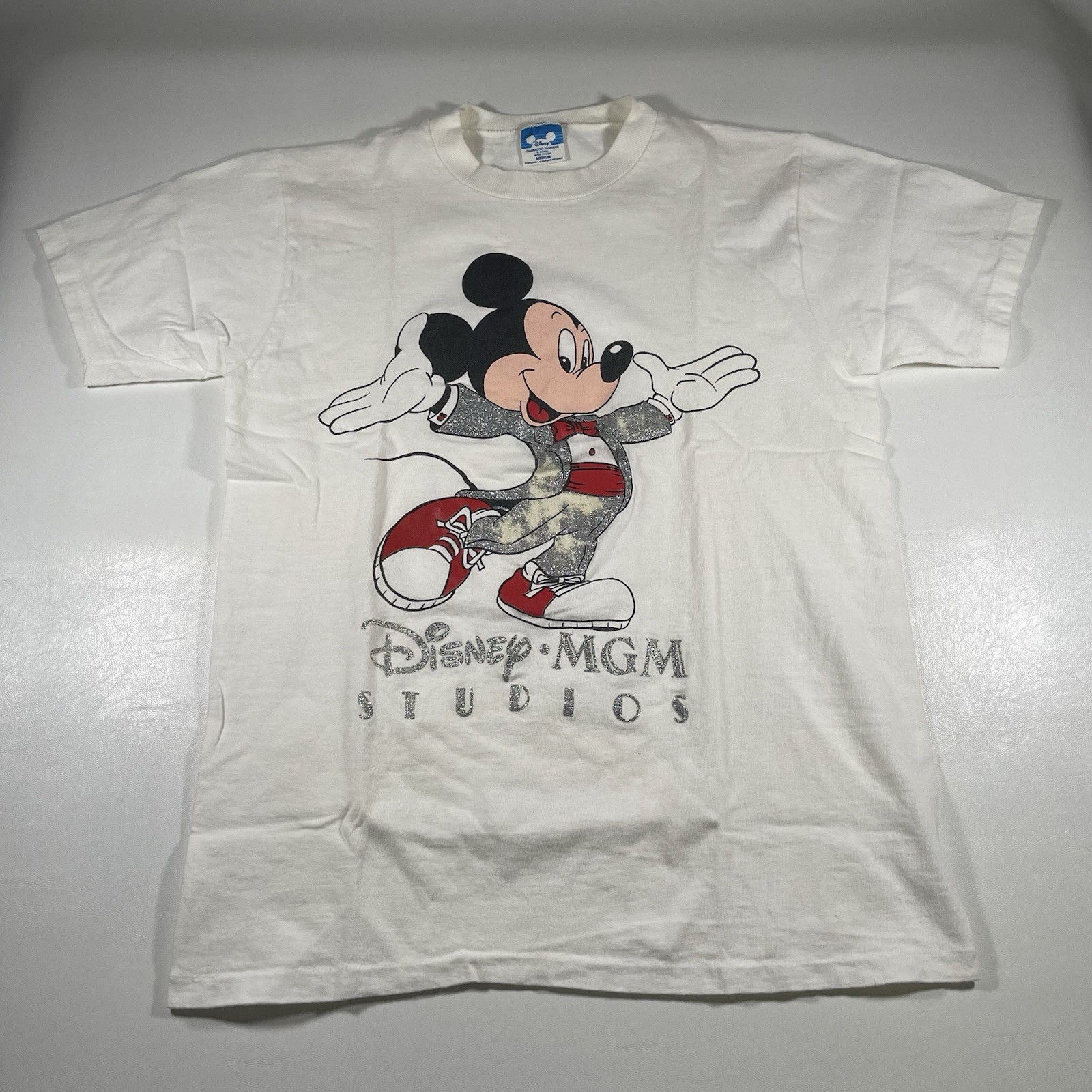 Vtg Disney Character Fashions Mickey MGM Studios T Shirt M Graphic Print USA