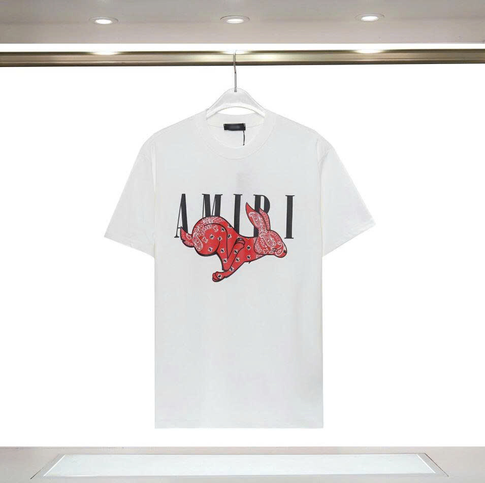 Red Rabbit Letter Print T-Shirt – Trendy Graphic Short Sleeve T TRENDING T’SHIRT