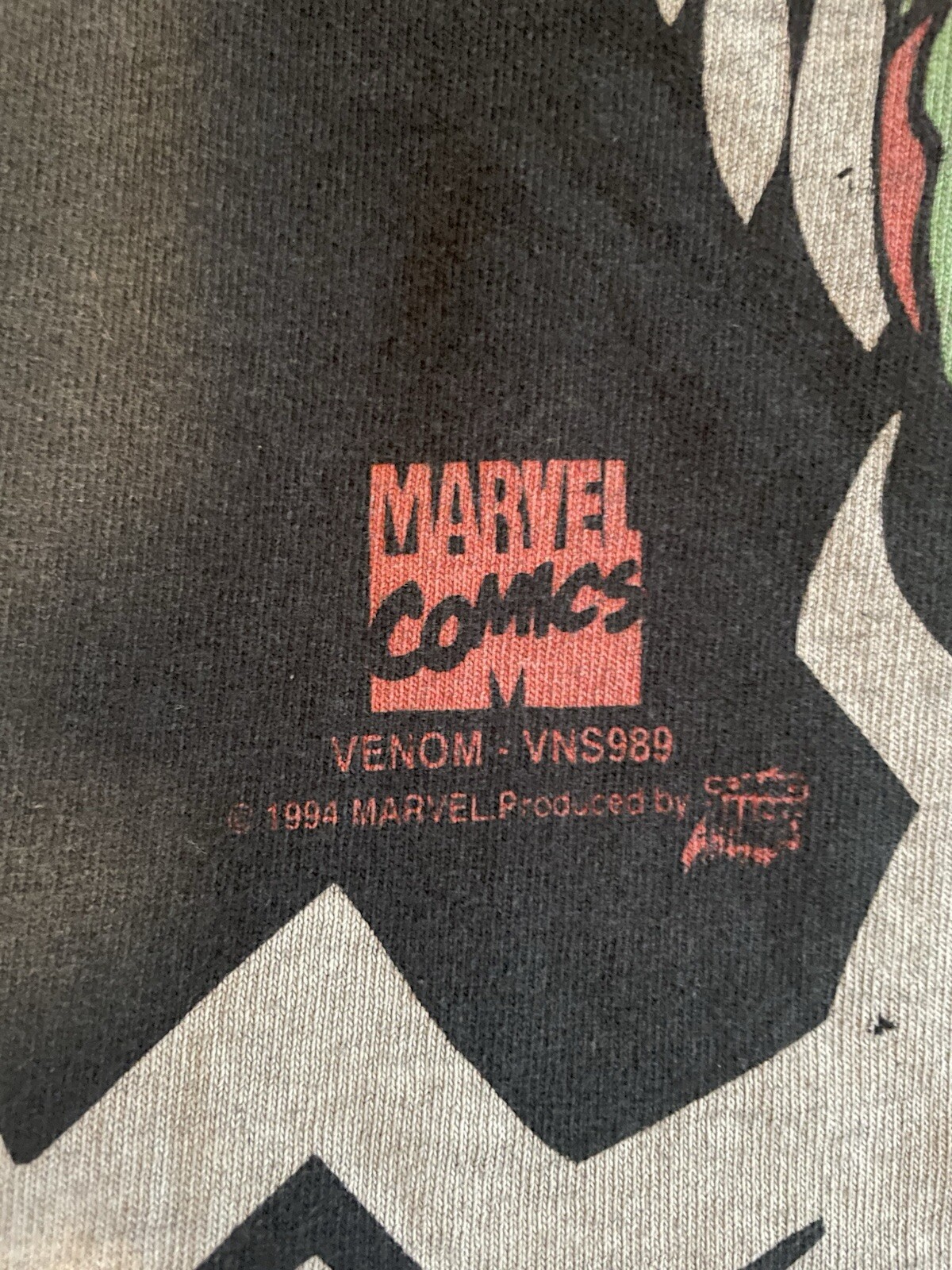 Vintage Venom 1994 Marvel Comic By Comic images Size XL