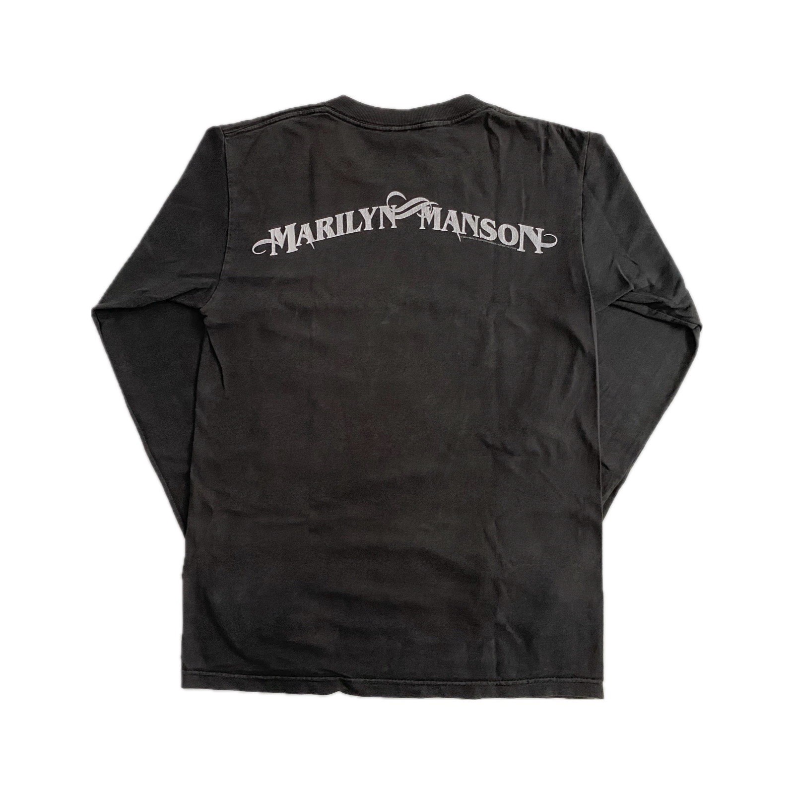 2002 Marilyn Manson The Golden Age Of Grotesque Long Sleeve Vintage T-Shirt | S