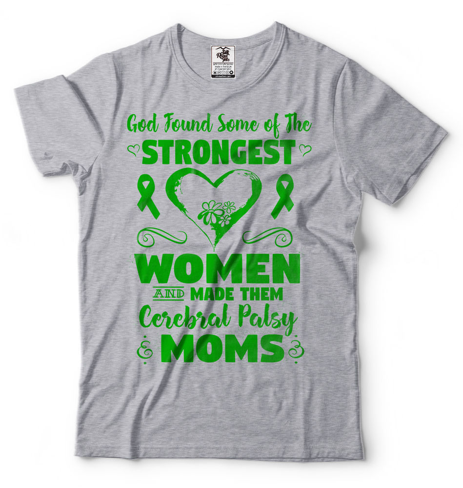 Cerebral Palsy Mom T-shirt Cerebral Palsy awareness Strongest Mother Tee Shirt