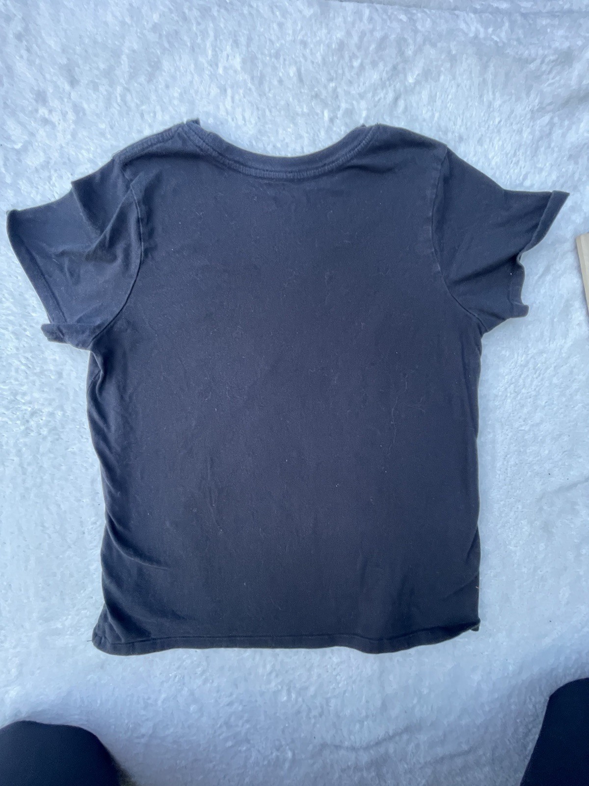 Kodak Shirt Mens M Black Short Sleeve Rainbow Logo Stacked Graphic