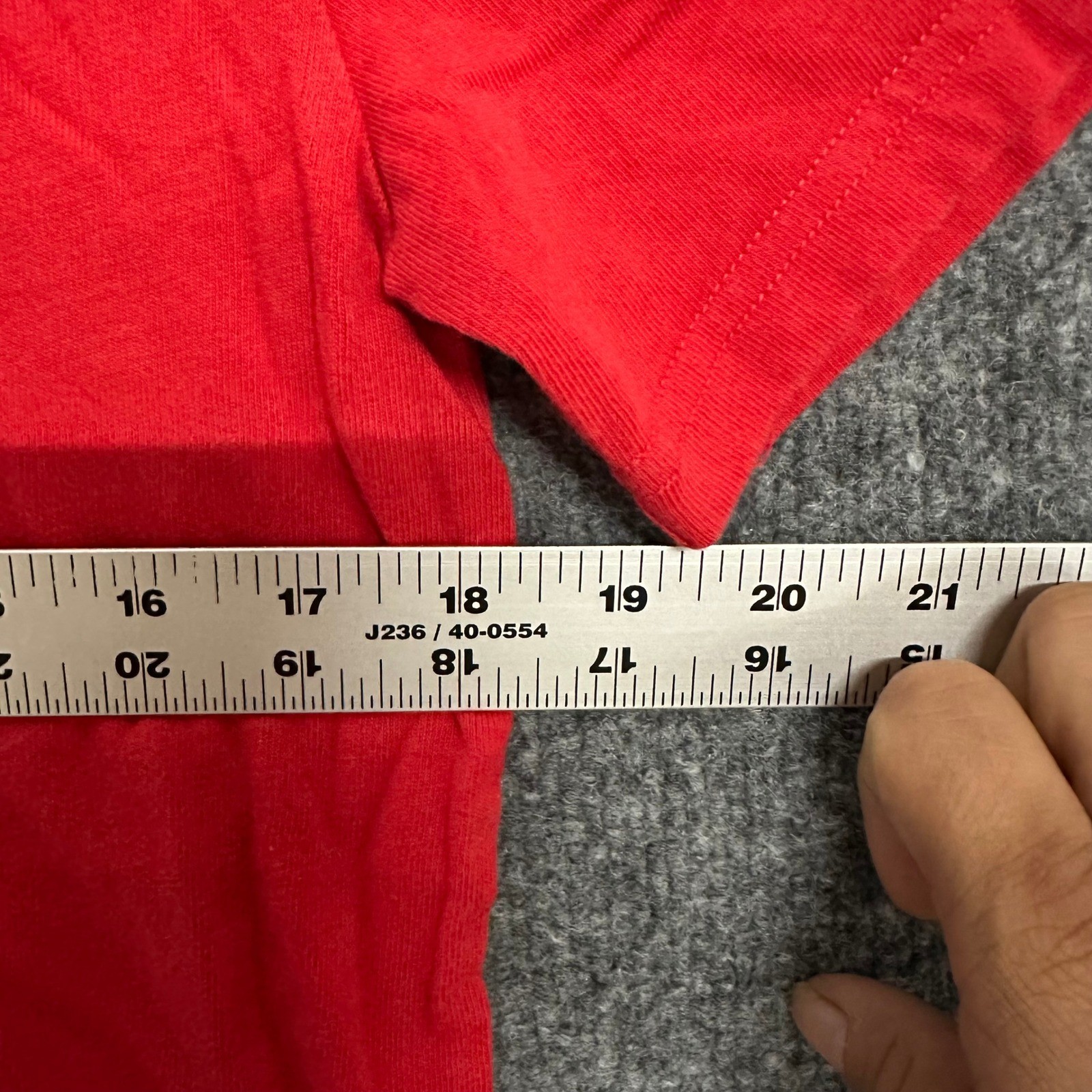 Champion T-Shirt Mens Size Medium Red Graphic 100 Anniversary Short Sleeve Tee