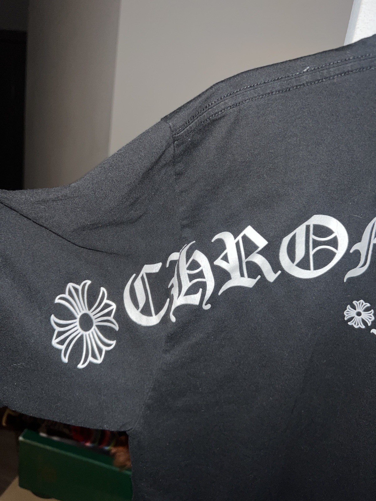 Chrome Hearts Old English F You T Shirt LARGE worn Twice No Fading