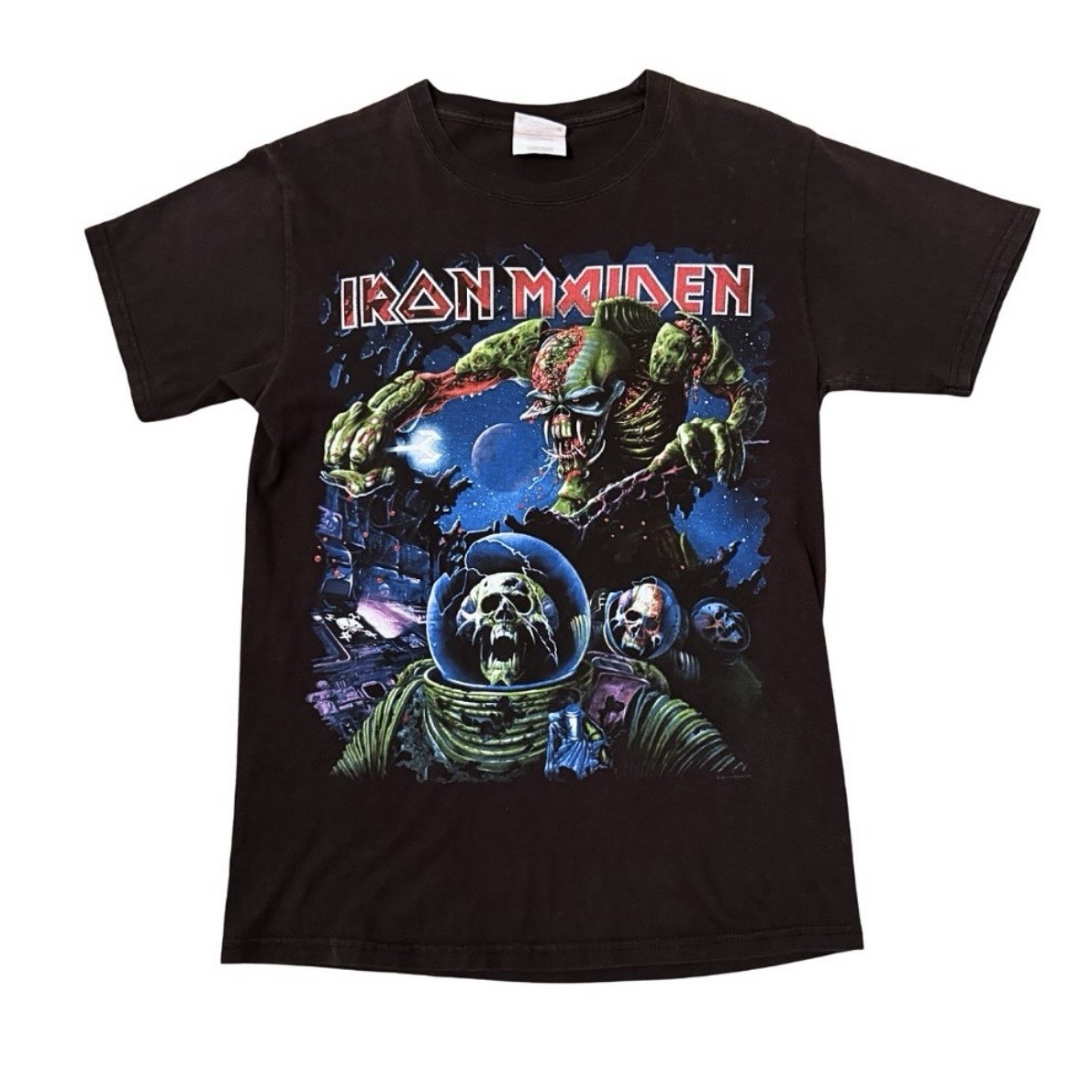 Y2K Iron Maiden The Final Frontier Band Tour T Shirt size Small