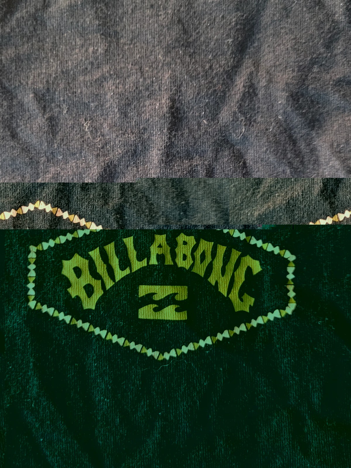 Billabong Men’s Black Graphic Logo Crew Neck Short Sleeve Cotton Knit Tee XL