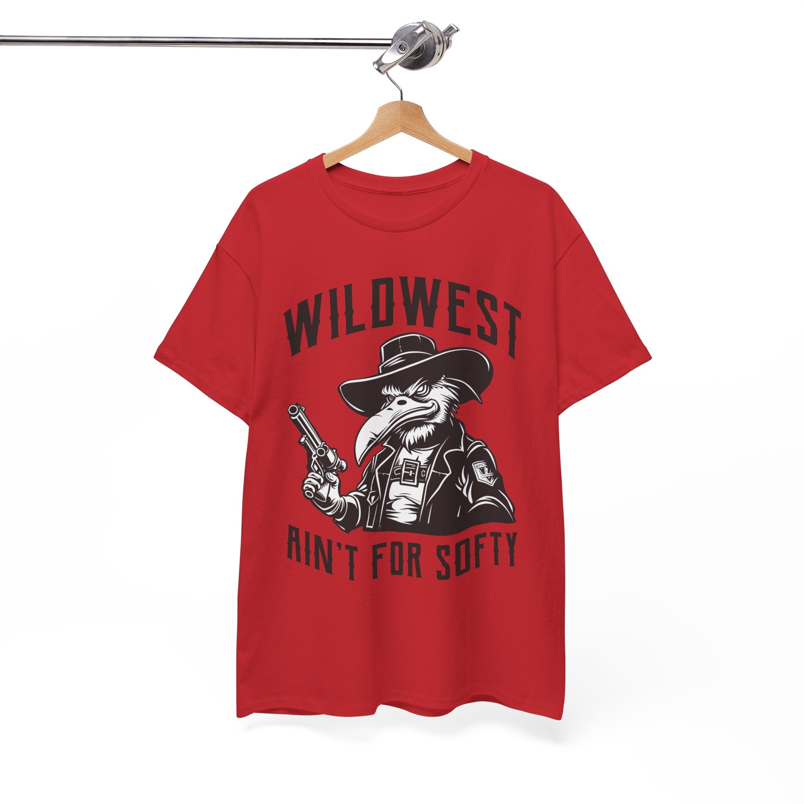 Hysterical T-Shirt – Laughter-Inducing Tee Wildwest ain_t for Softy