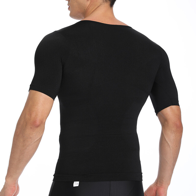 Men Compression Shirt Weight Loss Muscle T-Shirt Body Shaper Slimming Tank Tops