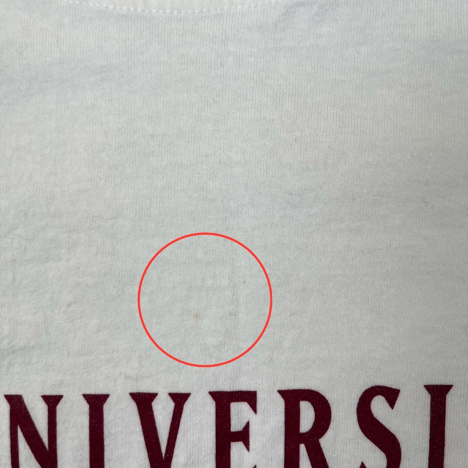 Vintage University Of Chicago T-Shirt Mens Small White College MV Sport Oversize