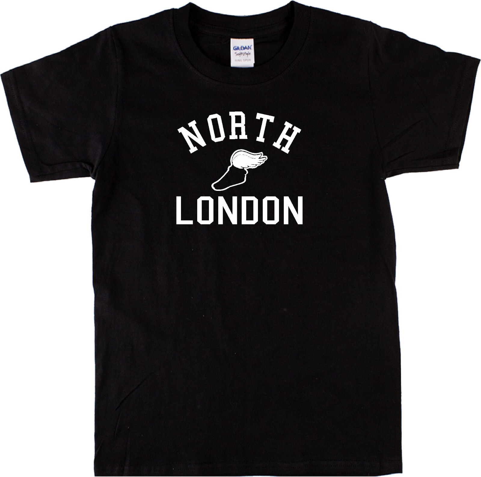 North London Retro Track T-Shirt – Running, College, Souvenir, Various Colours