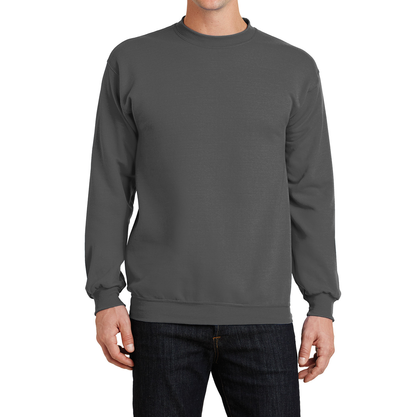 Mafoose Men’s Core Fleece Classic Crewneck Sweatshirt PC78